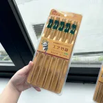 Nơi lấy sỉ bộ 10 Đôi Đũa Tre Chống Nấm Móc Trơn Trượt 24cm
