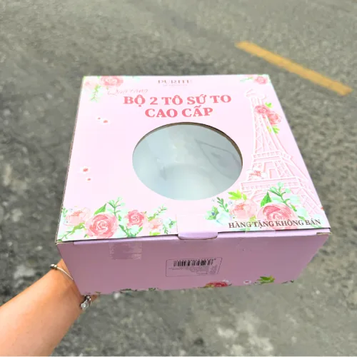 Bộ 2 tô sứ cao cấp cỡ lớn thương hiệu Purite & Olive
