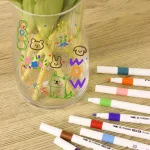 Bộ bút marker acrylic 48 màu, vẽ trên nhiều chất liệu