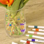 Nguồn hàng sỉ bộ 60 Màu Acrylic Vẽ Trên Mọi Chất Liệu Có Thể Vẽ Chồng Màu 20x14x3cm
