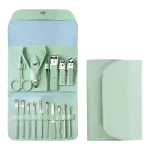 Nguồn hàng sỉ bộ Cắt Móng Tay 16 Món Bằng Thép Không Gỉ Kèm Bao