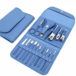 Nguồn hàng sỉ bộ Cắt Móng Tay 16 Món Bằng Thép Không Gỉ Kèm Bao