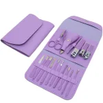 Nguồn hàng sỉ bộ Cắt Móng Tay 16 Món Bằng Thép Không Gỉ Kèm Bao