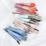 8 Món Cọ Trang Điểm Cá Nhân Kèm Túi Zip Tiện Lợi