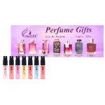 Bộ thử nước hoa Charme màu tím, 7 mẫu gồm 4 nam 3 nữ, 3ml/chai