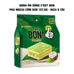Bánh ăn sáng C'est BON phủ Mochi Cốm Dừa, 1 bịch 5 cái, 137,5g