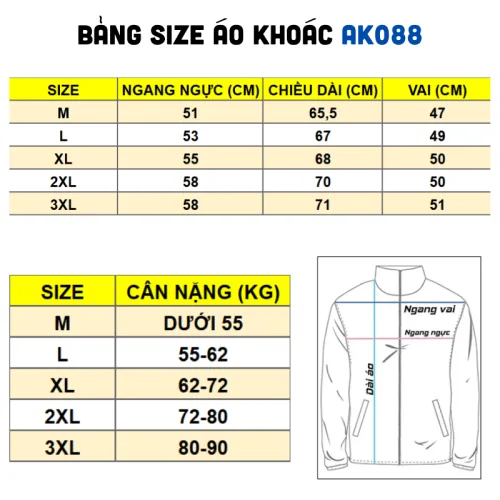 Áo khoác dù nam Rurumen có nón, 2 lớp, phối logo bên tay (có size 3x)
