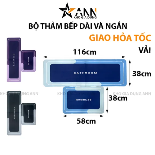 Nguồn hàng sỉ bộ Thảm Chống Trơn Trượt Nhà Bếp - Thảm Lau Chân