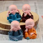 Chỗ sỉ bộ Tượng Bốn Không Chú Tiểu 4.5x4cm
