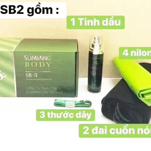 Bộ Slimming Body 2 Hồ Ngọc Hà ủ nóng tan mỡ