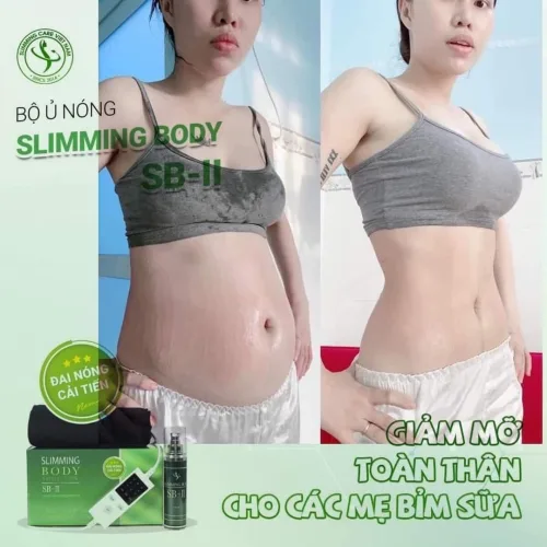 Bộ Slimming Body 2 Hồ Ngọc Hà ủ nóng tan mỡ