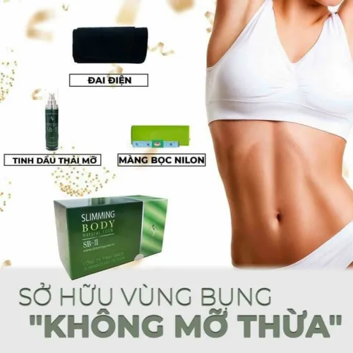 Bộ Slimming Body 2 Hồ Ngọc Hà ủ nóng tan mỡ