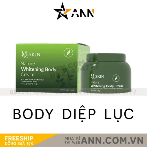 Shop sỉ kem Body Diệp Lục MQ Skin