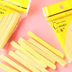 HIVEY Bông Mút Nở Rửa Mặt Bọt Biển Tự Nhiên, Combo 2 Gói 12 Miếng 8cm