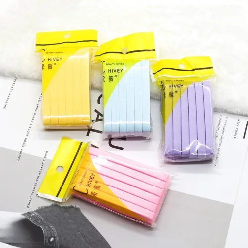 HIVEY Bông Mút Nở Rửa Mặt Bọt Biển Tự Nhiên, Combo 2 Gói 12 Miếng 8cm