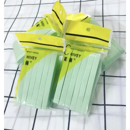 HIVEY Bông Mút Nở Rửa Mặt Bọt Biển Tự Nhiên, Combo 2 Gói 12 Miếng 8cm