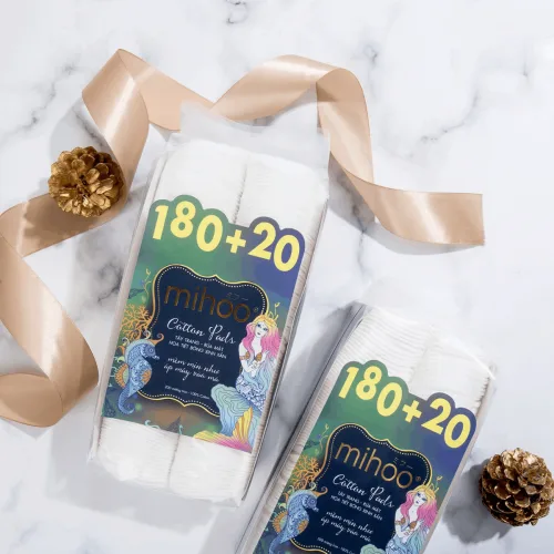 Nguồn hàng sỉ bông Tẩy Trang Mihoo 100% Cotton (200 Miếng)