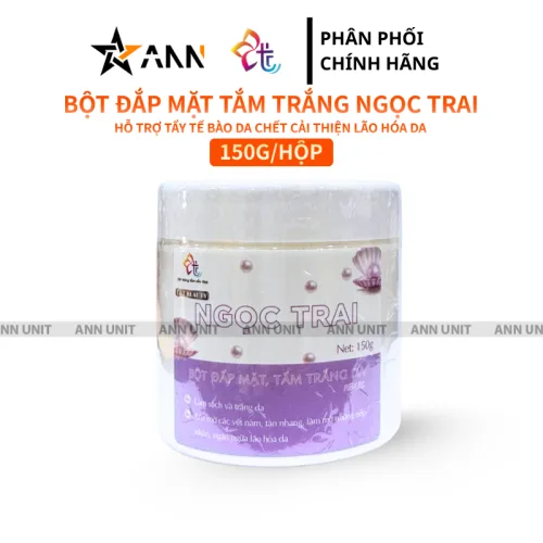 Bột Ngọc Trai Đắp Mặt T&T Beauty Nguyên Chất 150g/Hộp