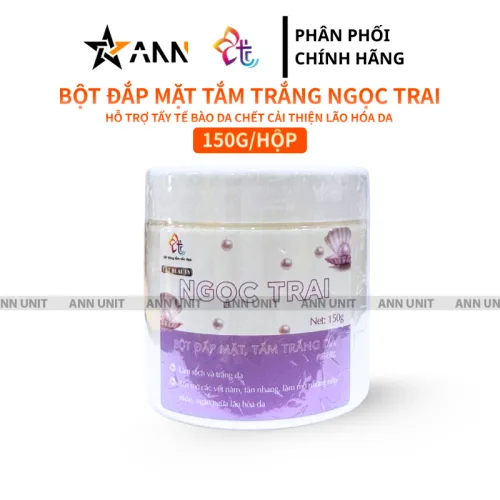 Chỗ sỉ bột Đắp Mặt Tắm Trắng Da Nguyên Chất T&T Beauty 150g/Hộp