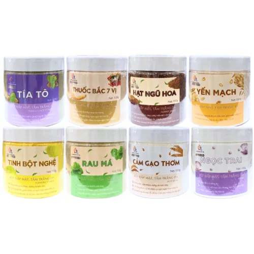 Chỗ sỉ bột Đắp Mặt Tắm Trắng Da Nguyên Chất T&T Beauty 150g/Hộp