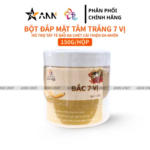 Chỗ sỉ bột Đắp Mặt Tắm Trắng Da Nguyên Chất T&T Beauty 150g/Hộp