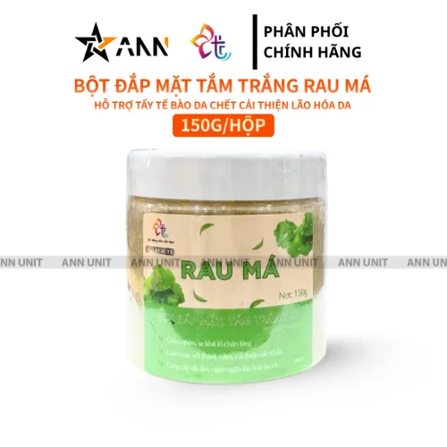Chuyên sỉ bột Đắp Mặt Tắm Trắng Da Rau Má Nguyên Chất T&T Beauty 150g/Hộp
