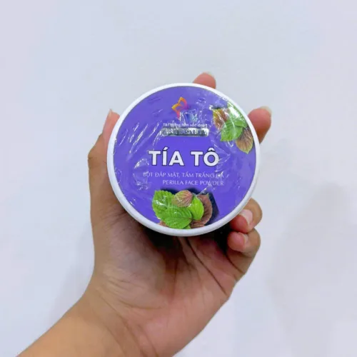 Bột tía tô nguyên chất T&T Beauty đắp mặt, tắm trắng da – hộp 150g