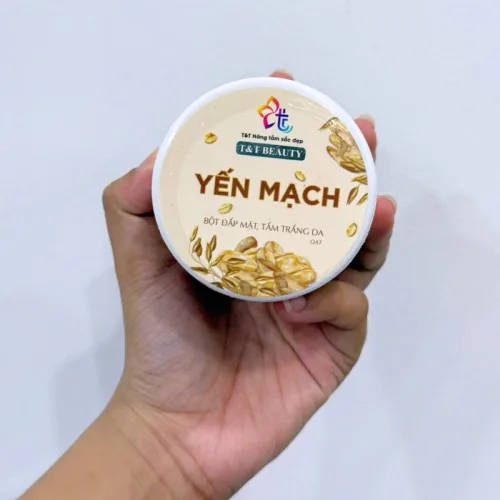 Nguồn hàng sỉ bột Đắp Mặt Tắm Trắng Da Yến Mạch Nguyên Chất T&T Beauty 150g/Hộp