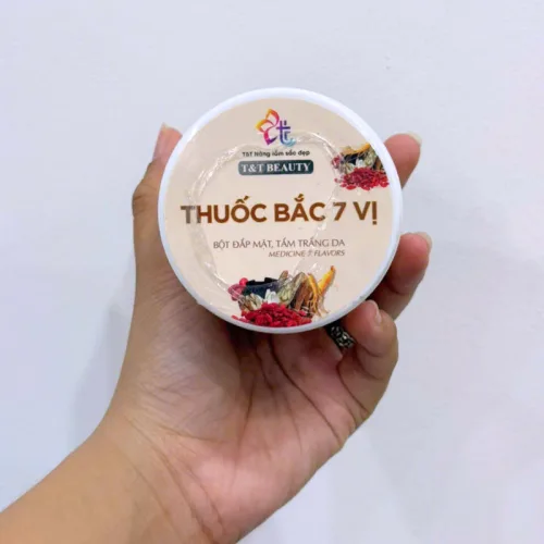 Nơi lấy sỉ bột Đắp Mặt Tắm Trắng Thuốc Bắc 7 Vị Da Nguyên Chất T&T Beauty 150g/Hộp