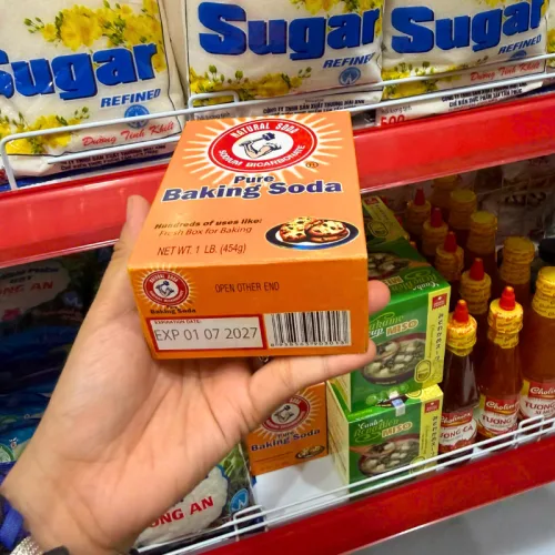 Nguồn hàng sỉ bột Baking Soda Natural Soda - Bột Nở Hộp Giấy 454g