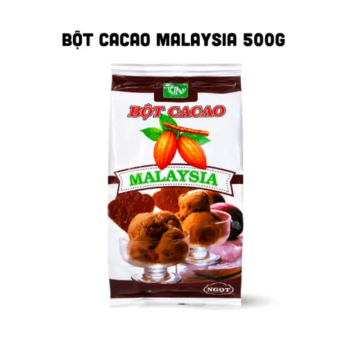 Bột Cacao Malaysia Nguyên Chất Gói 500g