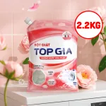 Nguồn hàng sỉ bột Giặt Quần Áo Top Gia 2.2kg Hương Nước Hoa Pháp