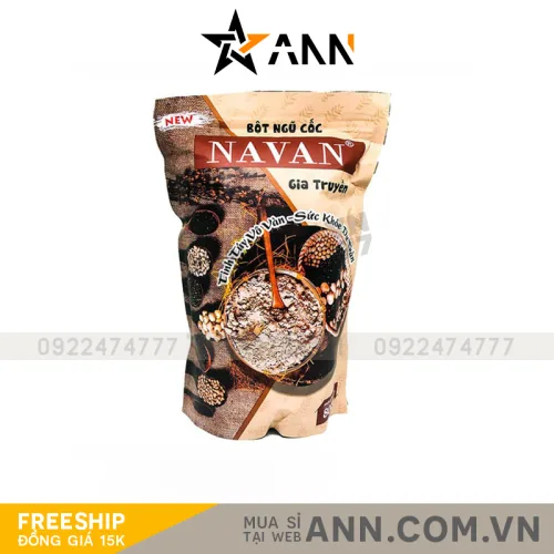 Bột Ngũ Cốc Navan 800g, Hỗn Hợp 9 Loại Hạt Dinh Dưỡng