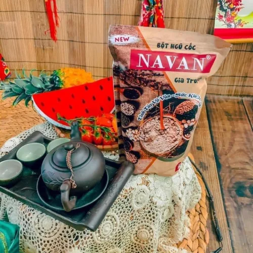 Bột Ngũ Cốc Navan 800g, Hỗn Hợp 9 Loại Hạt Dinh Dưỡng
