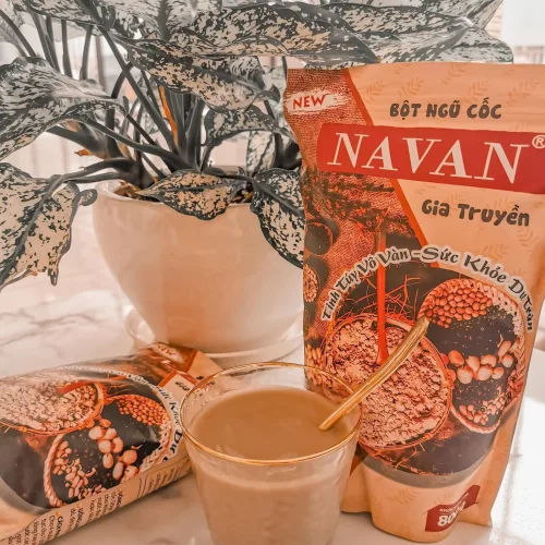 Bột Ngũ Cốc Navan 800g, Hỗn Hợp 9 Loại Hạt Dinh Dưỡng