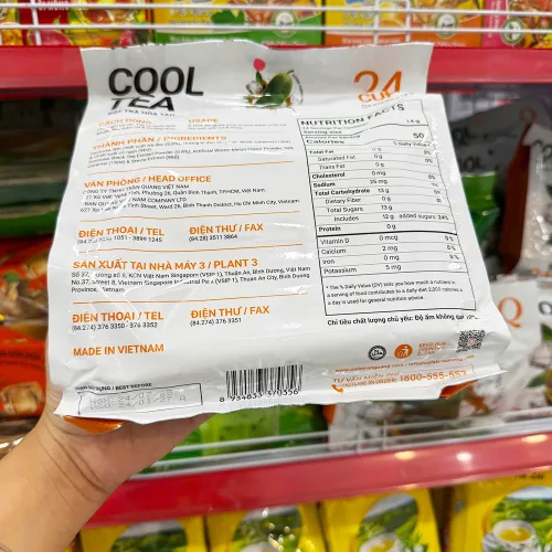 Nguồn hàng sỉ bột Trà Hoà Tan Bí Đao Trần Quang 336g