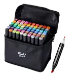 Bộ Bút Marker Touch Dạ Quang 60 Màu