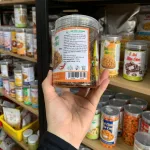 Cá cơm rim tỏi thơm ngon đóng hộp 250g