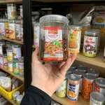 Cá cơm rim tỏi thơm ngon đóng hộp 250g