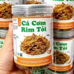 Cá cơm rim tỏi thơm ngon đóng hộp 250g