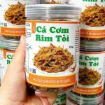 Cá cơm rim tỏi thơm ngon đóng hộp 250g