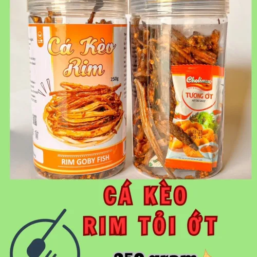 Hộp cá kèo rim tỏi ớt thơm ngon, khối lượng 250g