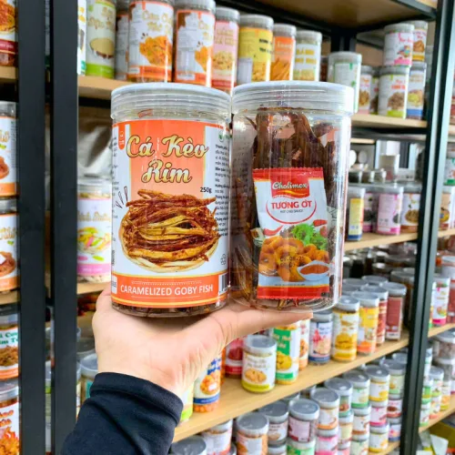Hộp cá kèo rim tỏi ớt thơm ngon, khối lượng 250g
