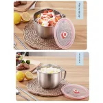 Ca Inox Ăn Mì Dung Tích 1300ml, Kích Thước 8X18cm