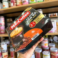 Chỗ sỉ cà Phê Đen Đá Mac Coffee - Cà Phê Đen Đá Hòa Tan 2 In 1 220g