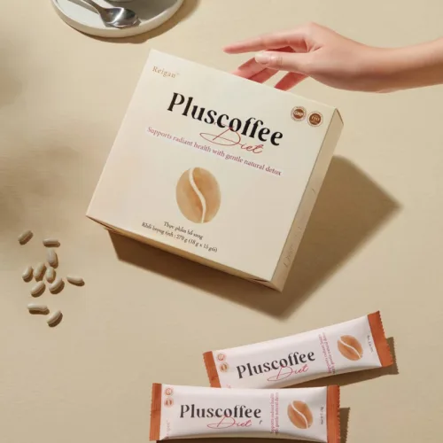 Cà phê giảm cân Pluscoffee Diet 15 gói x 18g, tổng 270g