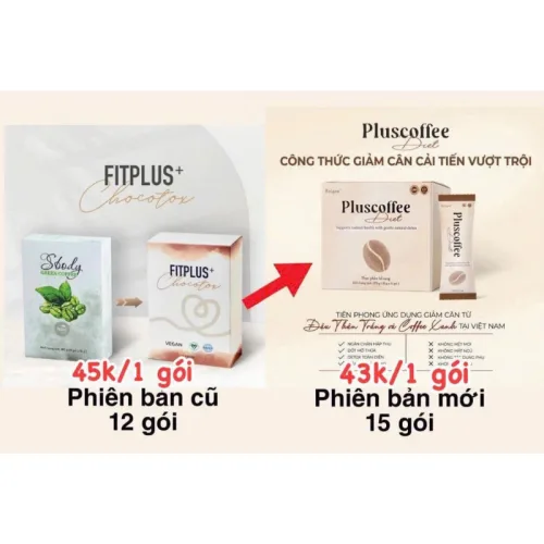 Cà phê giảm cân Pluscoffee Diet 15 gói x 18g, tổng 270g
