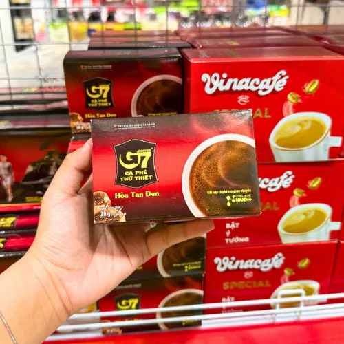 Cà phê đen hòa tan G7 dạng hộp, khối lượng 30g