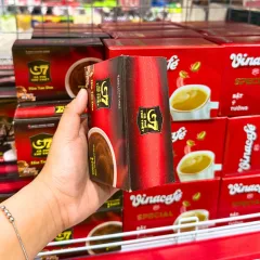 Cà phê đen hòa tan G7 dạng hộp, khối lượng 30g