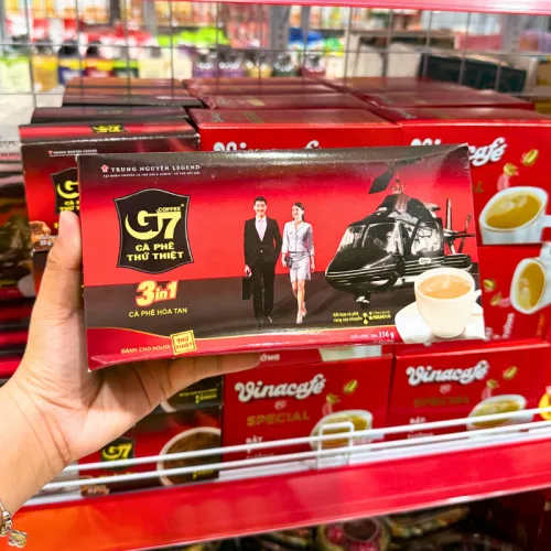 Nguồn hàng sỉ cà Phê Hoà Tan G7 3in1 Dạng Hộp 336g